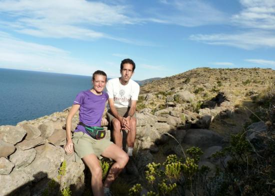 Llachon - Pause au-dessus du Titicaca