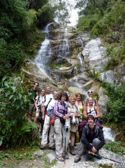 Trek KM104 - Cascade proche de Wiñay Wayna
