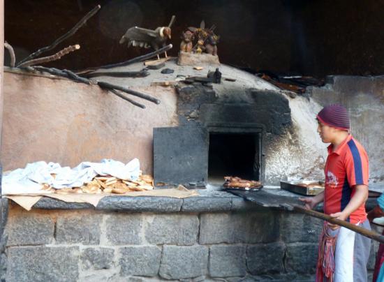 Village de Pisac - Four traditionnel - Cuys