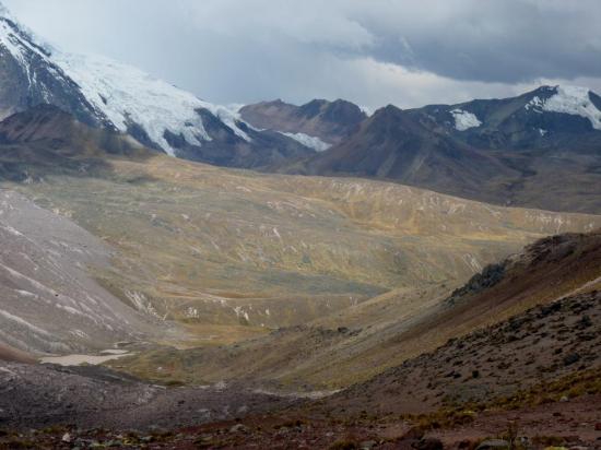 Trek Vilcanota - Bivouac au bas du col