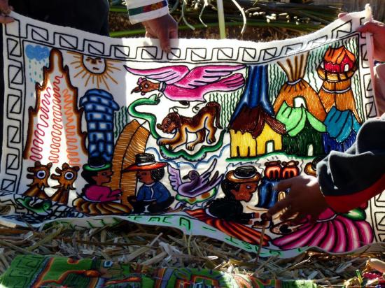 Ile Uros - Broderie